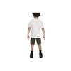 Nike Casual Sports Suit Letter Logo Print Loose Short Sleeve T-Shirt Elastic Waist Shorts Kids suit FQ0565-325