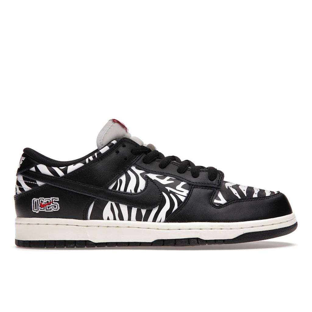 Quartersnacks X Nike Dunk Low SB Little Debbies Zebra Cakes Unisex Sneakers Black DM3510-001
