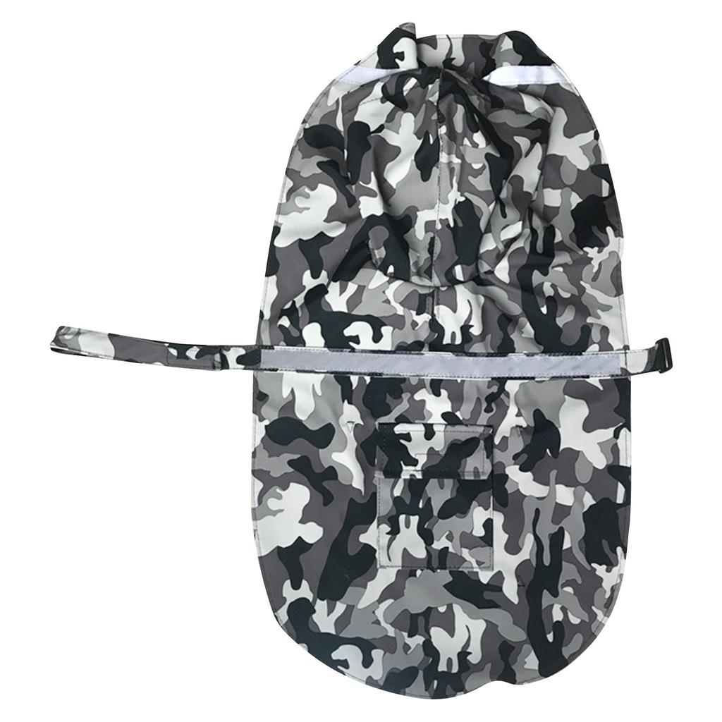 Pet Raincoat Dog Raincoat Labrador Golden -Reflective Snowproof Large Dog Clothes