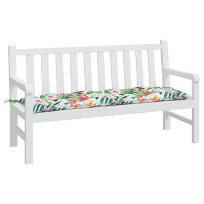 Garden Bench Cushion Multicolor 150 X 50 X 7 Cm Oxford Fabric