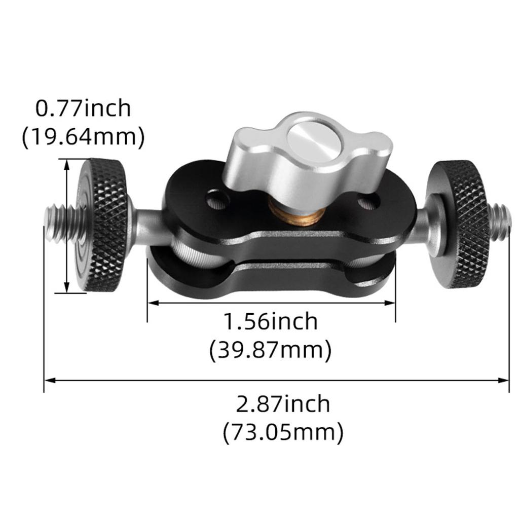 Magic Arm 1/4 Interface Universal Adjustment Tripod Phone Photo Live Broadcast Fill Light Holder Photography Accessories