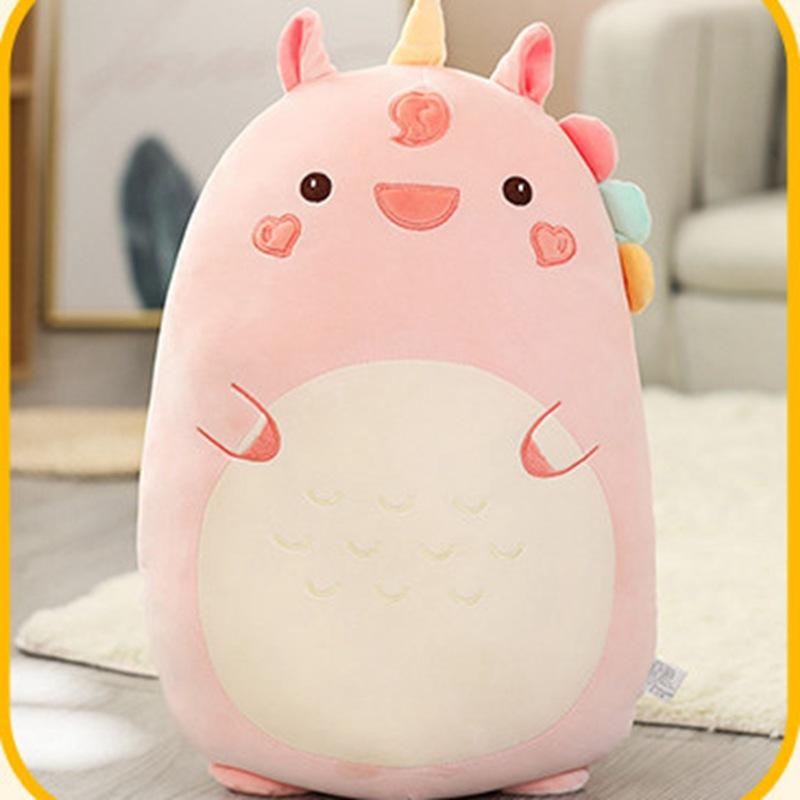 

Cute Unicorn Stuffed Toy Squish Dinosaur Soft Cute Pillow Doll Christmas Birthday Gift Unicorn 60cm