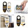 PVC Meeting Label Please Do Not Disturb Hotel Bulletin Board Door Hanger  Wall Decoration