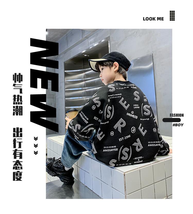 Children's Hoodie Spring and Autumn 2026 New Top for Middle-aged and Large Children
