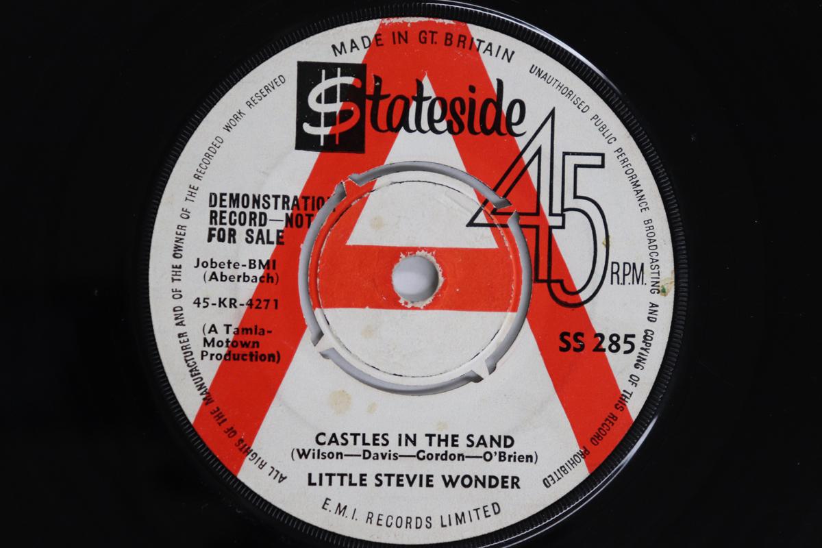 

7inch Record LITTLE STEVIE WONDER - Castles In The Sand / Thank You (Fo SS285PROMO STATESIDE 1964 UK Soul/Funk Used