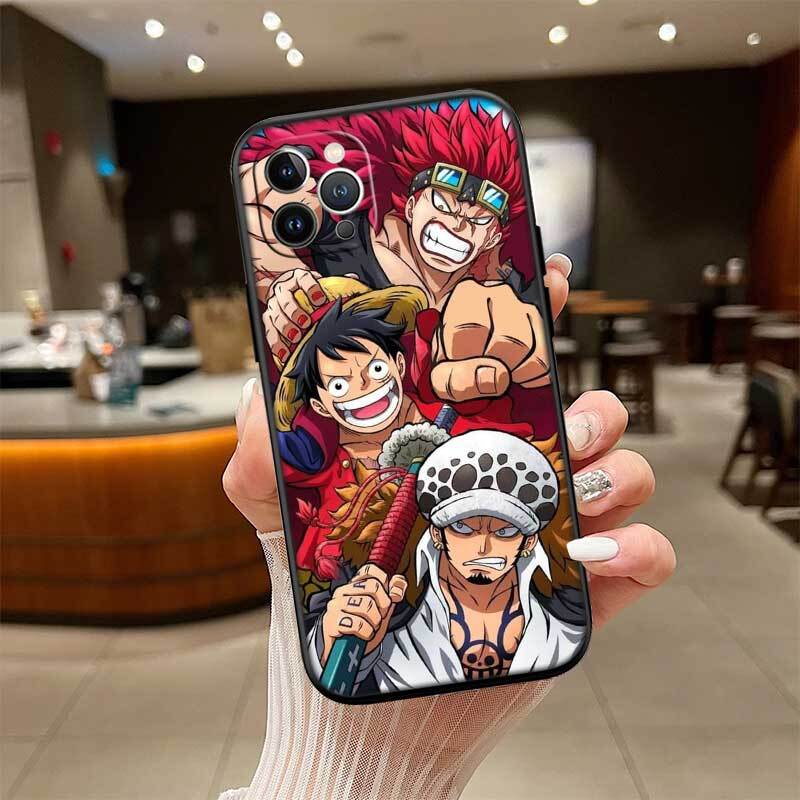 One Piece Luffy Zoro Phone Case for Motorola Edge 60 60s 70 G86 G56 G54 E14 G04S G45 G54 G64 X30 X40 X50 S30 S50 Pro Power Tylus