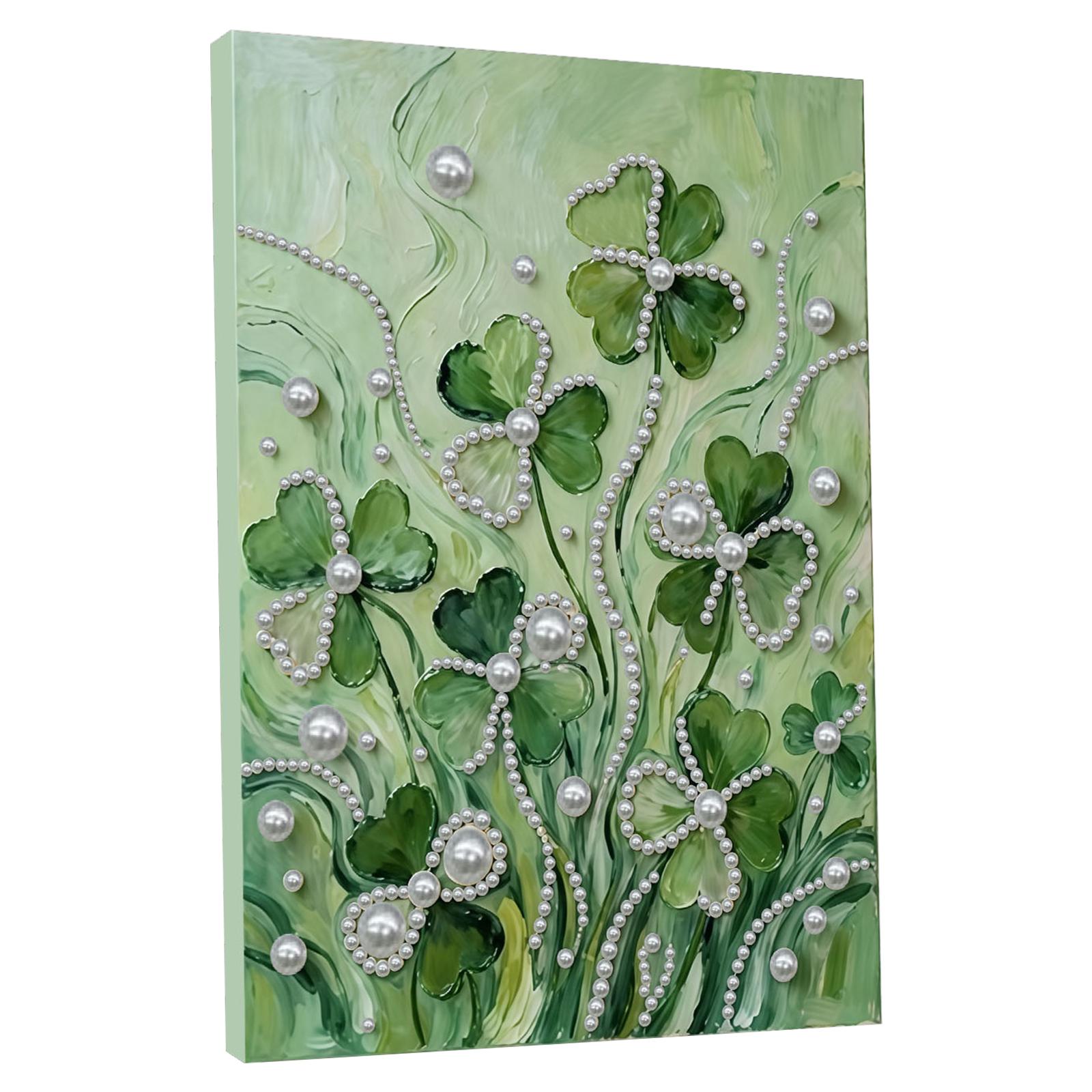 

Pearl DIY Diamond Art Kits 11.8x15.7inch Diamond Painting Gem Art with Frame for Adults/Beginners Gift Idea Home Wall Decor