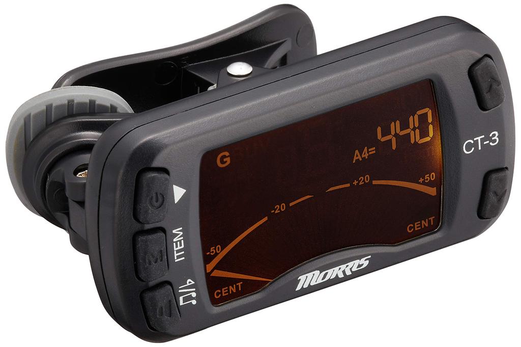 MORRIS Clip Tuner with Metronome Function CT-3