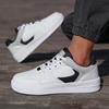 Men's Casual Sneakers Lightweight Comfortable Breathable White Walking Shoes for Daily Wear Perfect for Work and Casual Outfits