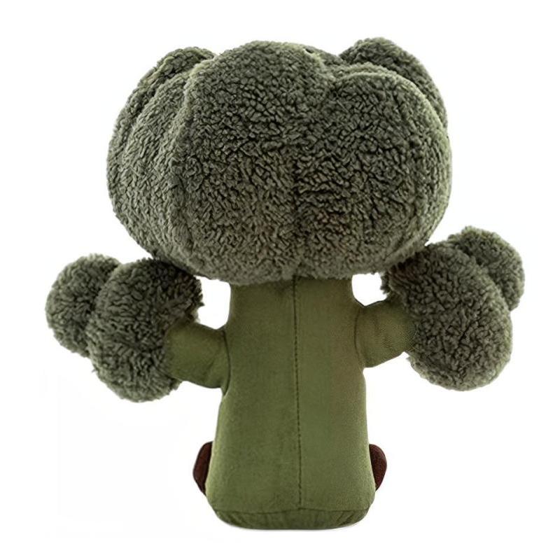 JELLYCAT Fun Plant Series Vegetable Broccoli Creative Green Doll Plush Doll 23cm Tall