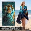 Luxury Oversized Beach Towel | Lightweight Plush Absorbent Microfiber With Strong Wrapping Properties | Perfect For Home, Yoga |