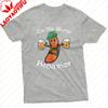 Auf meinem schlimmsten Verhalten Oktoberfest Wurst Bier Design T-Shirt Herren T-Shirt Baumwolle Sommer Kurzarm Lässige Mode Oberteile