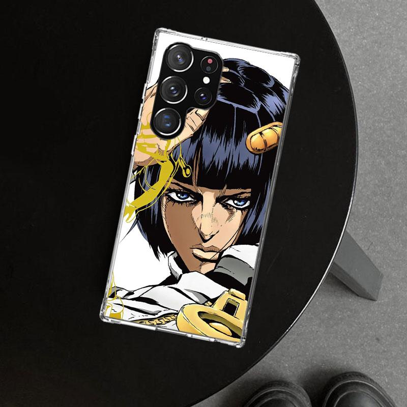 JoJo Adventure Bruno Buccellati Phone Case Cover for Samsung Galaxy S26 S25 Edge S24 S23 Ultra S22 Plus S21 FE S20 + Art Customi