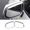 For Toyota Tacoma 2024 Side Rearview Mirror Rain Eyebrow Cover Trim 2PCS