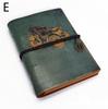 Vintage Stationery PU Leather Notebook Creative Kraft Paper Planner Sketchbook Agenda Diary Notebook