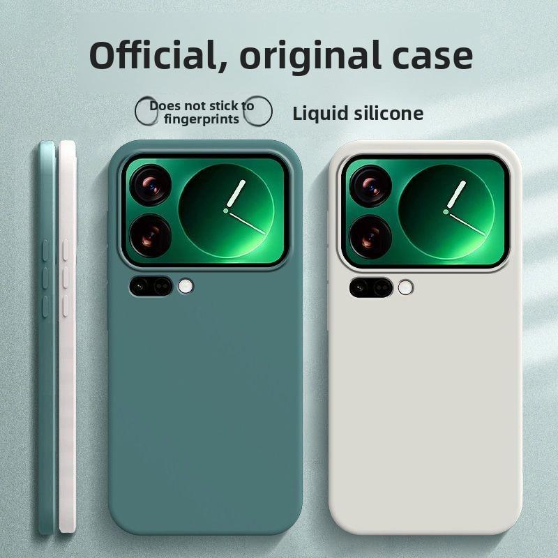 Original Liquid Silicone Skin Feel Phone Case For Xiaomi 17 Pro Max 15T Pro 15 Ultra Candy Colour Shockproof Protect Soft Cover