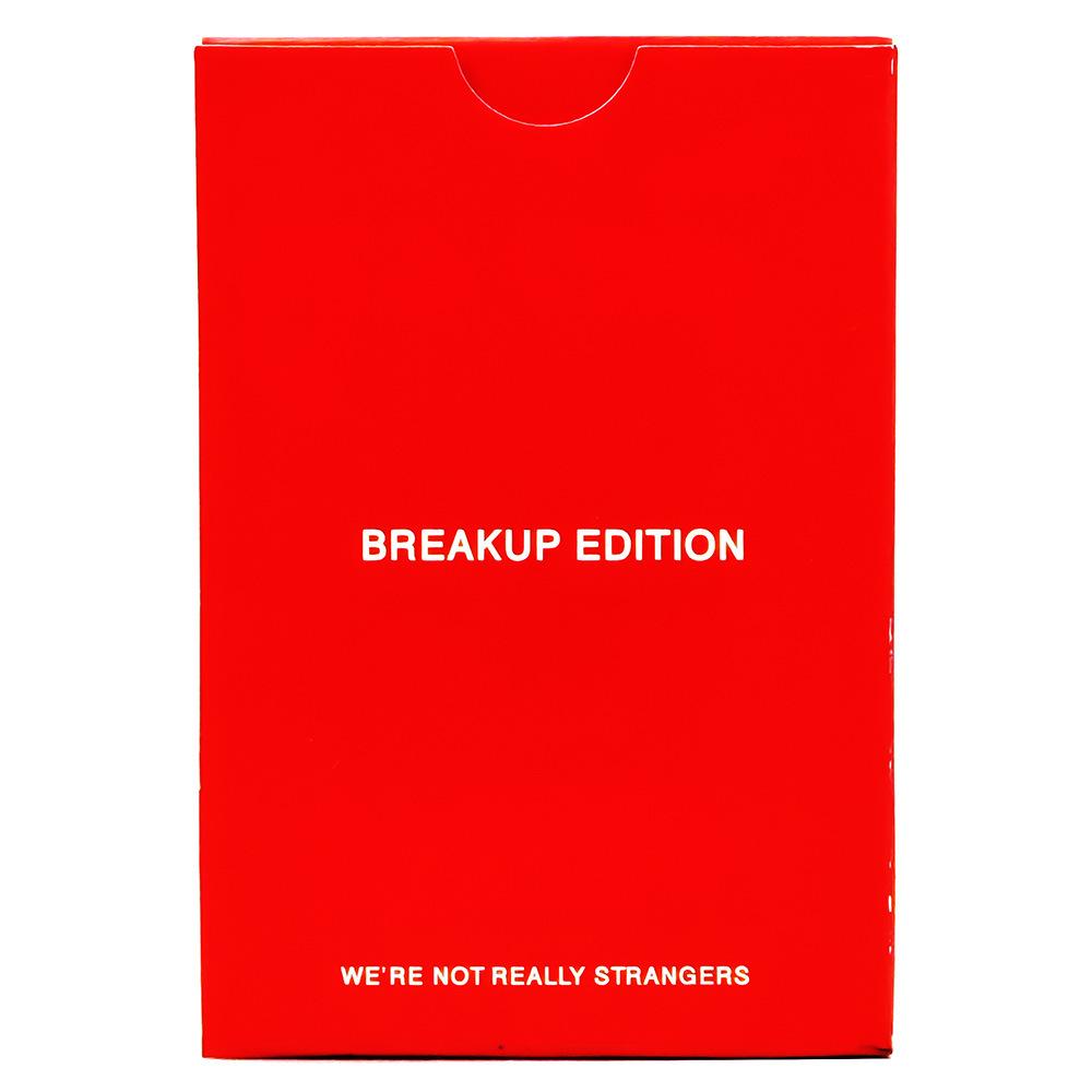 English Version We Re Not Really Strangers Game, Card