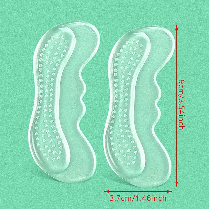 Силиконовые накладки на пятки для женской обуви Наклейка на заднюю часть шпильки Высокие — фото 6