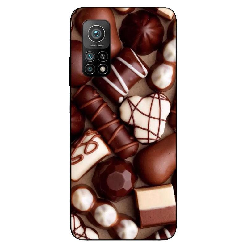 

For Xiaomi Mi 10T Pro Case Black Bumper Silicone TPU Soft Phone Cover For Xiaomi Mi 10T Case Cartoon Funda Mi10T 10 T Pro Coque Mi 10T