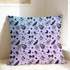 Pastel Goth Halloween Pillowcases  Retro Trendy Pillow Case For Couch Sofa Bedroom Comfy Pillow Cover