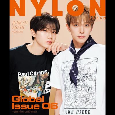 NYLON JAPAN GLOBAL ISSUE 06 Juli 2025 Sonderausgabe TREASURE JUNKYU & ASAHI COVER JAPANISCHES MAGAZIN