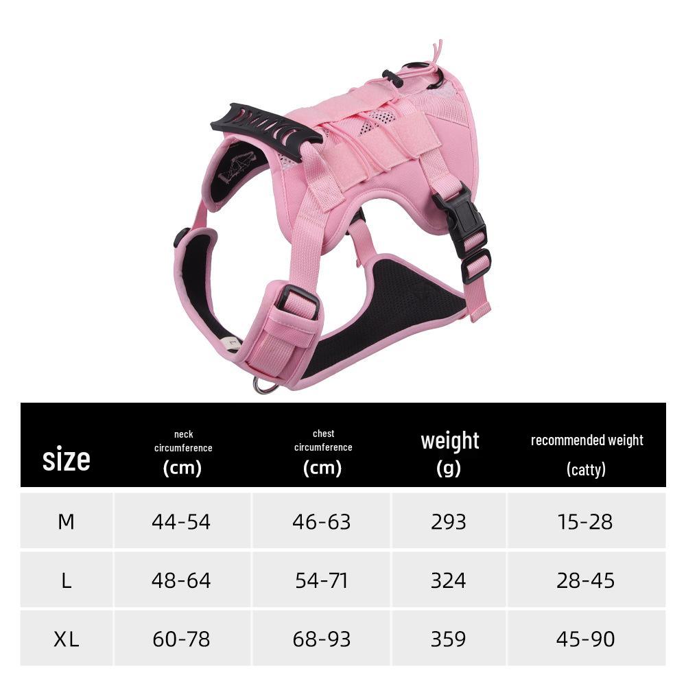 Breathable Vest-Style Dog Leash: Explosion-Proof for Medium & Large Dogs