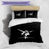 Michael Jackson Printed 3PCS Bedding Set Soft Breathable Duvet Cover Pillowcases Set Washable Bedroom Decor Home Gift