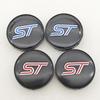 4pcs 60mm ST Line Car Wheel Center Hub Caps Rim Cover For Ford Focus Mondeo Mustang Fiesta Kuga MK2 Everest Escape Accessories