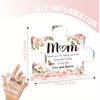 Gift for Mom; Birthday Gift for Mom - Engraved Acrylic Puzzle Piece - Mother's Day, Thanksgiving, Birthday Gift for Mom