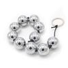 Stainless Steel Super Long Anal Beads Metal Sexy Alternative Pleasure Chrysanthemum Climax Sex Tool Solid Ball Female Masturbation