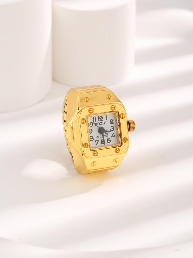 Mini Vintage Anello Orologio Rotondo Creativo Quarzo Orologi Moda Coppia Orologi Accessori