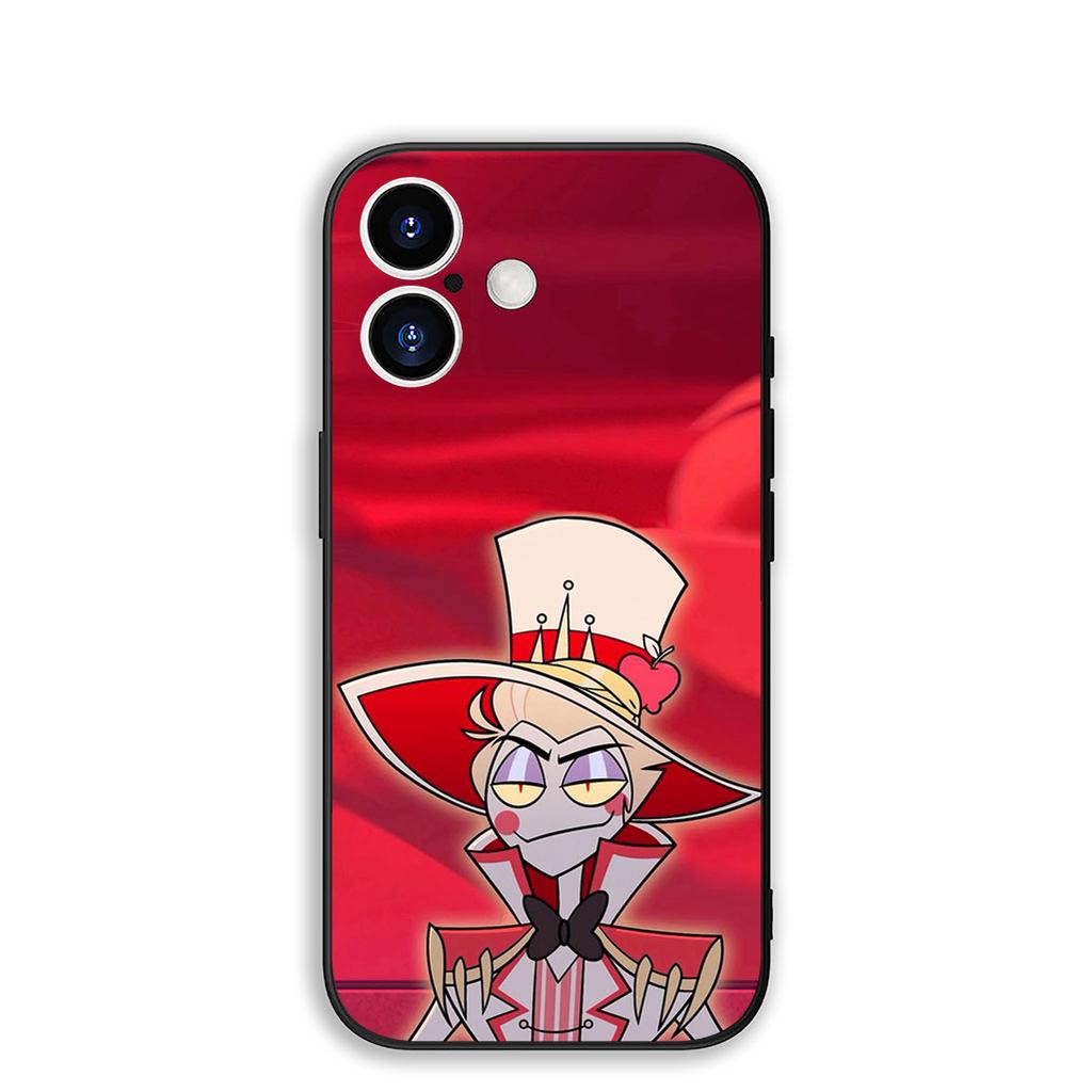 for Xiaomi Redmi Note 12 10 11 9 Pro 10C 12C 9T 9A 10A 12S Note11 Note12 5G 4G Case Dust H-Hazbin Alastor Hotels Charile Angel