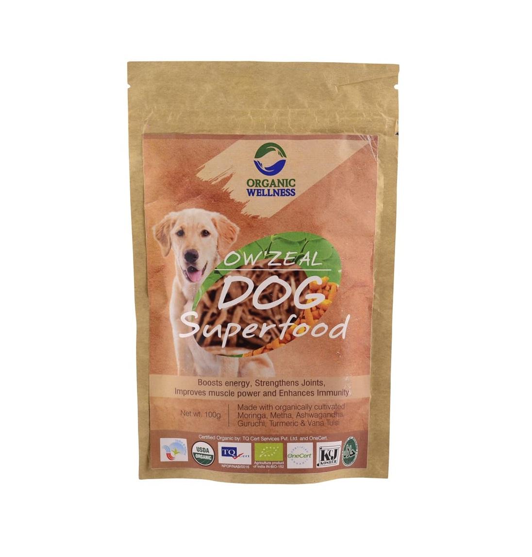 Пищевая добавка для собак (100 г), Dog Superfood, Organic Wellness