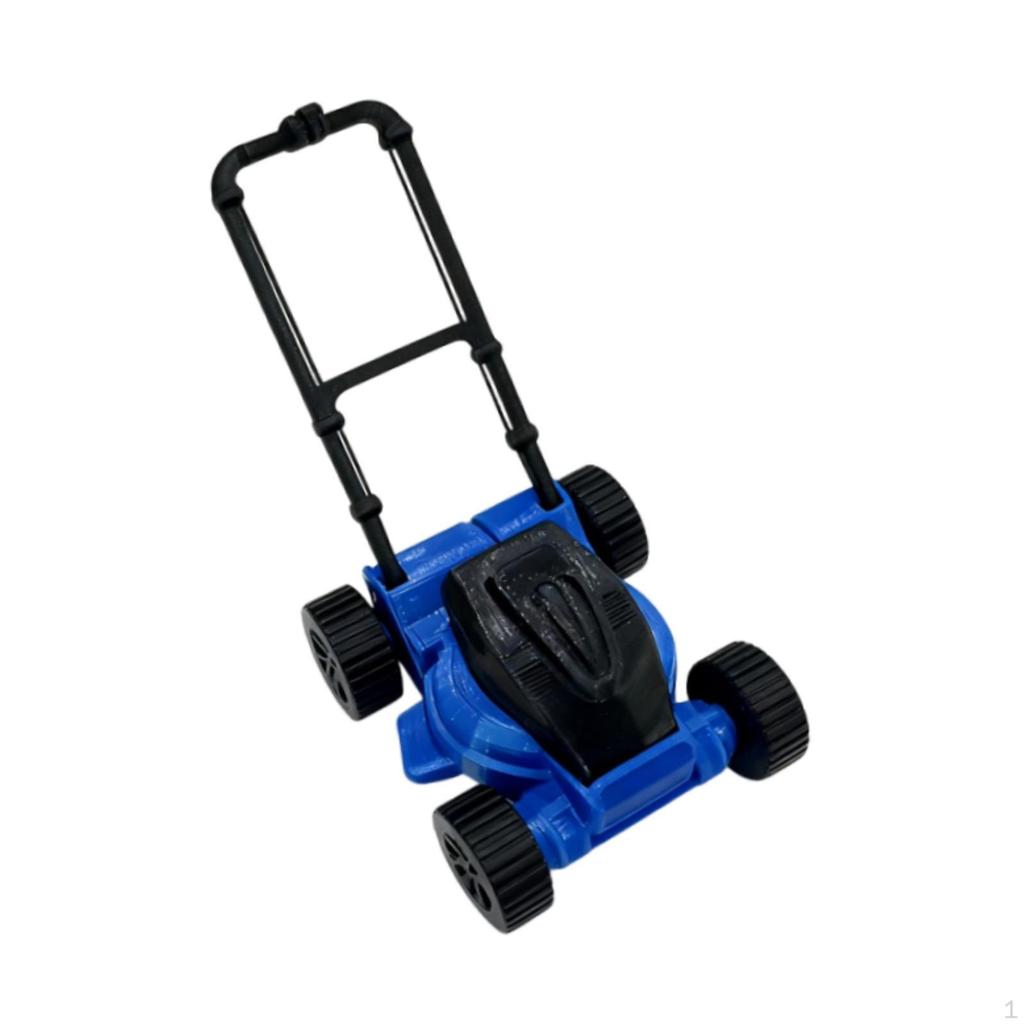 Modell Puppenhaus Kreativ Realistisch Mini Rasenmäher Figur Puppenhaus Dekoration für Geschenk Festliche Party