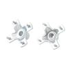 1 Pair Rear Wheel Hubs High Strength Rear Left And Right Wheel Hubs for ATV TRX400EX SPORTRAX 400 2X4