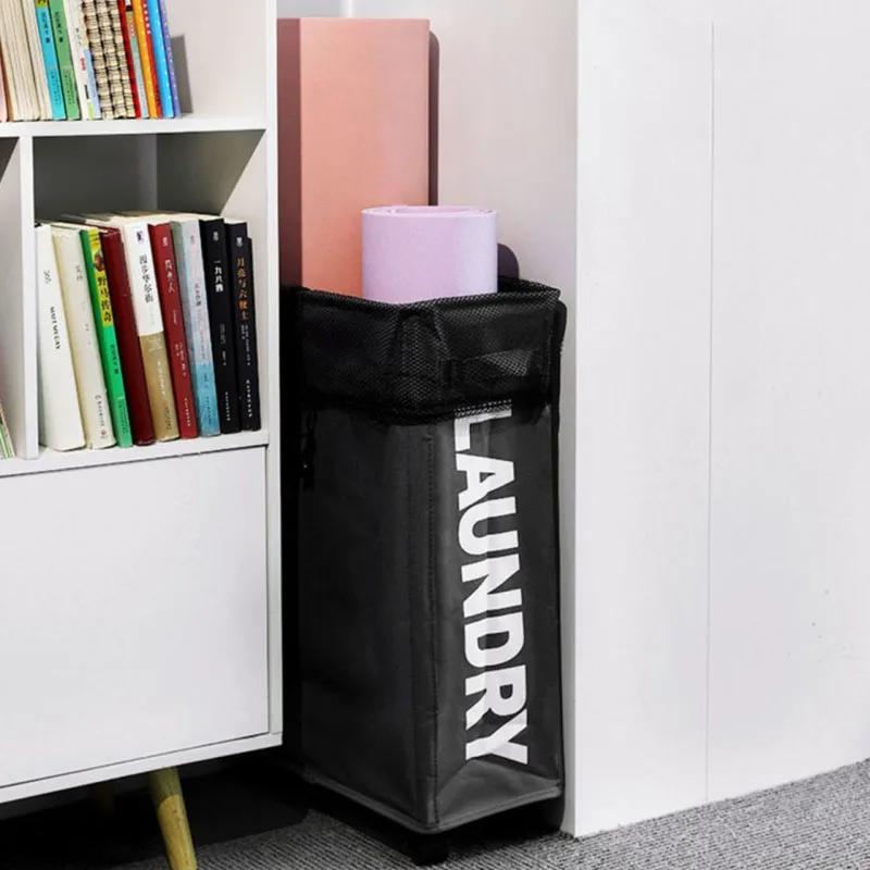 Rollbarer Wäschekorb Faltbarer Wäschekorb Kleiderorganizer Yoga-Aufbewahrungskorb Haushalts-Sortierbox