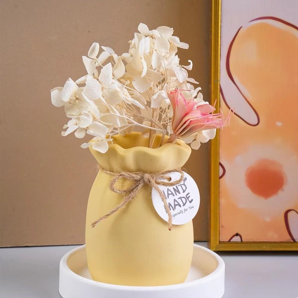 Aromatherapy Silicone Vase Mold Plaster Cement Storage Jar Mold Flower Vase Mold Art Craft Making