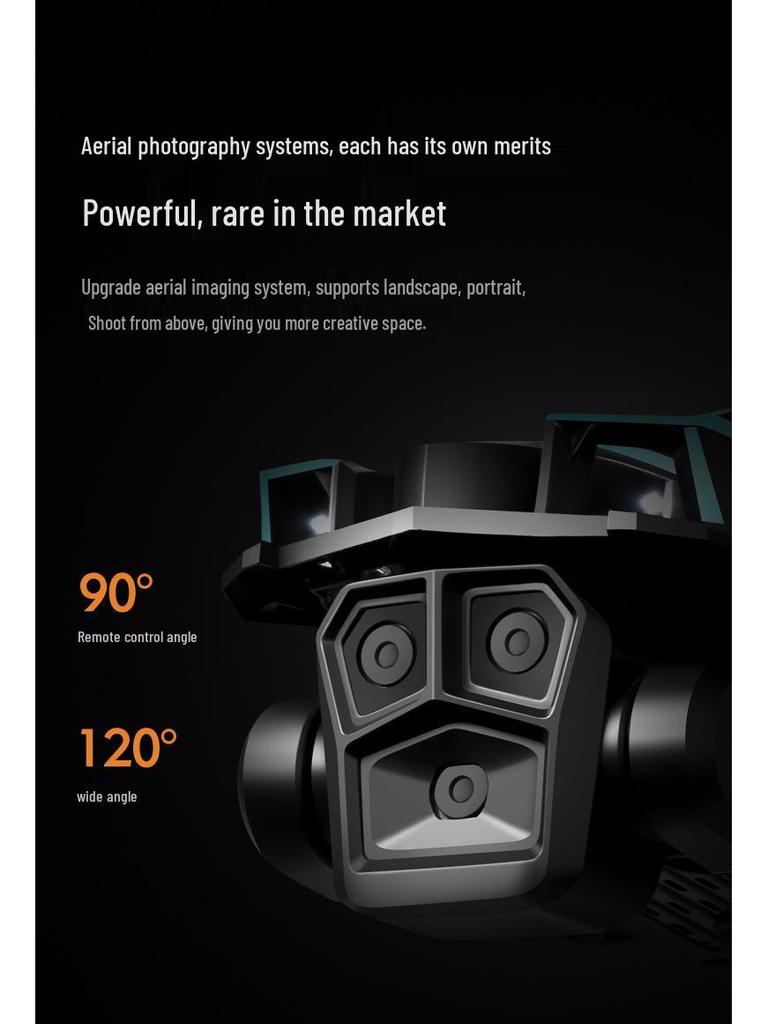 K12MAX Brushless Drone with Screen Controller, Optical Flow, and Smart Obstacle Avoidance.