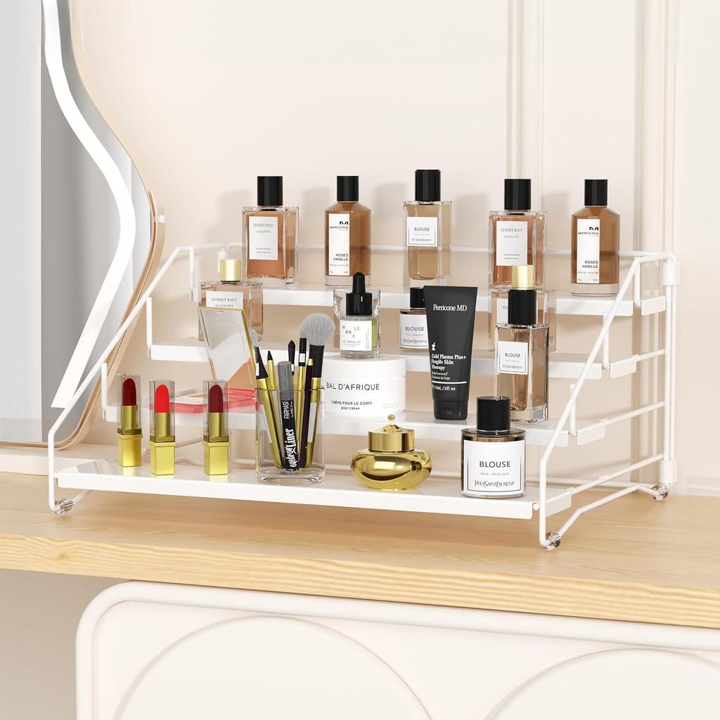 4-stufiges Gewürzregal Arbeitsplatte Küchenarbeitsplatte Platzsparend für Schrank Kräutertöpfe Aufbewahrungshalter Wandmontiert Mehrstufig Gewürz