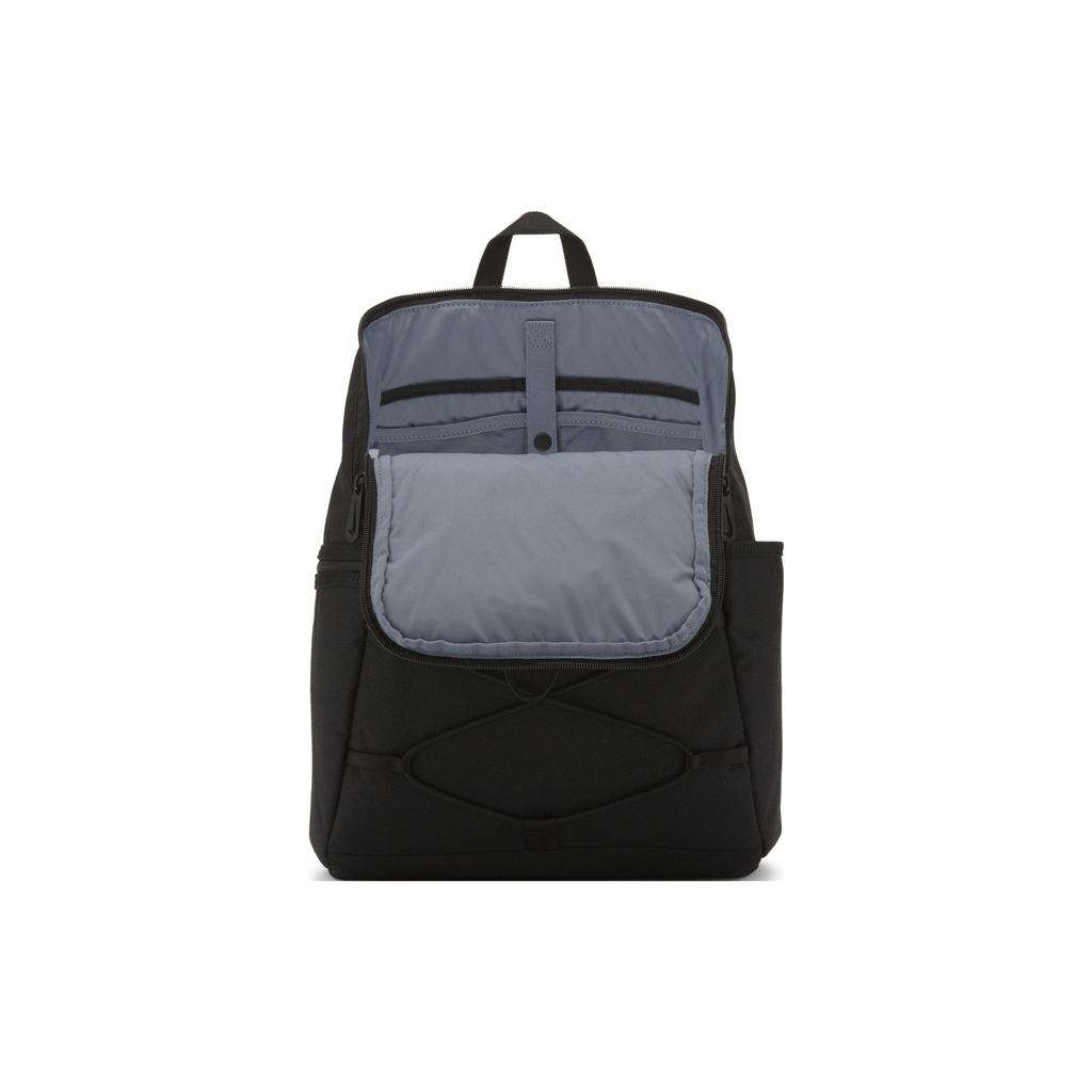 Nike Logo Eco-Friendly Material Student Training Fabric Backpack Unisex Backpacks Black CV0067-010