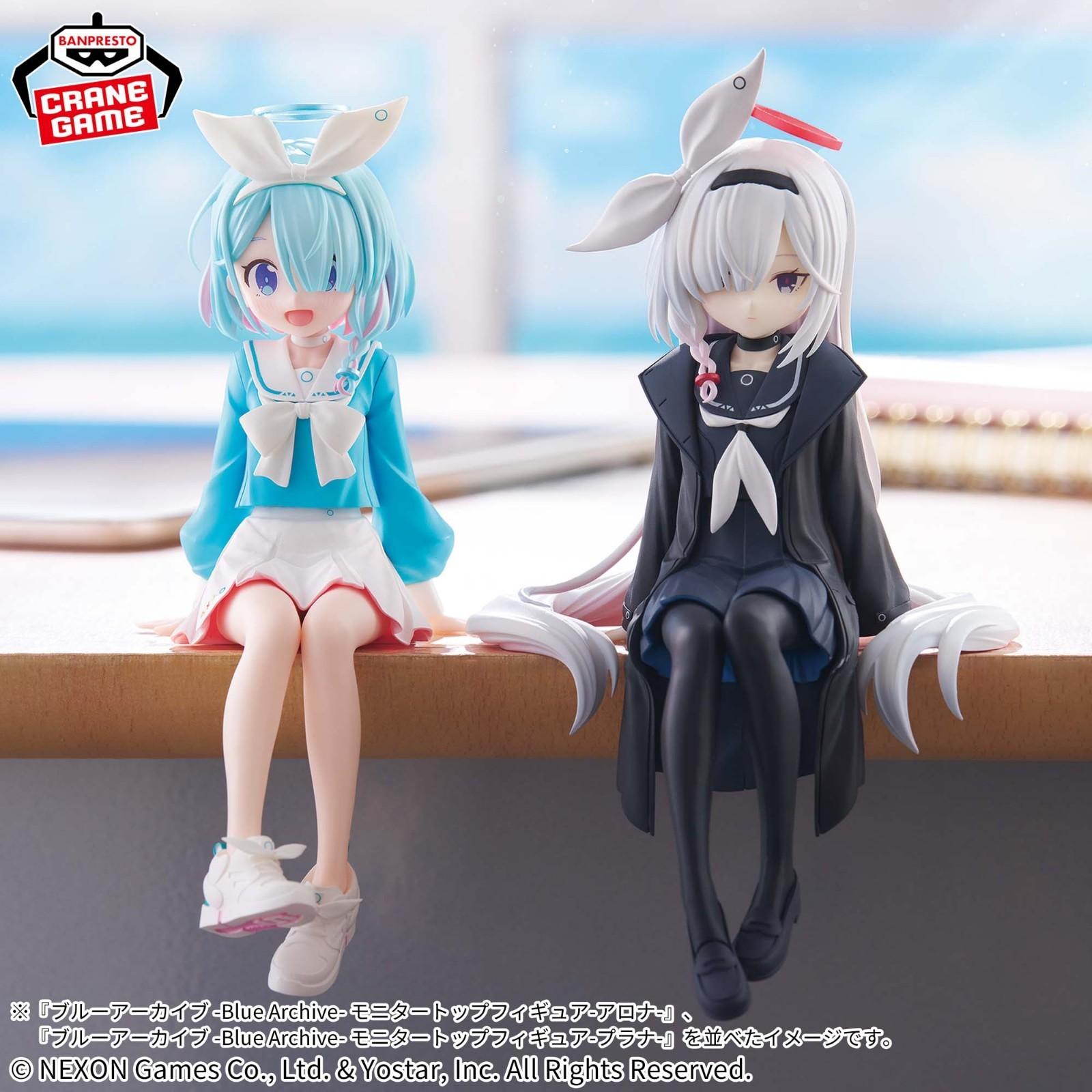 Blue Archive Arona Plana Monitor Top Figure Set 2 BANPRESTO JAPAN 2026