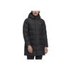 Adidas Womens Mid Down Coat Outdoor Windproof Hooded Long Sleeve Jacket Women Coats Black GE9991