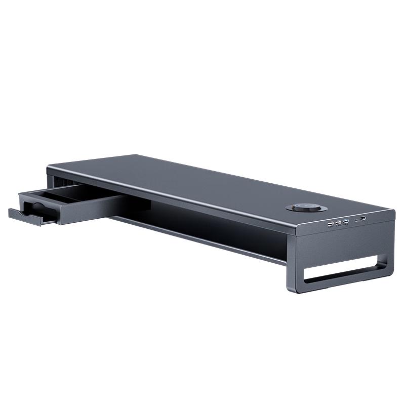 VENIDER Dual-Layer Monitor Riser Stand with USB 3.0