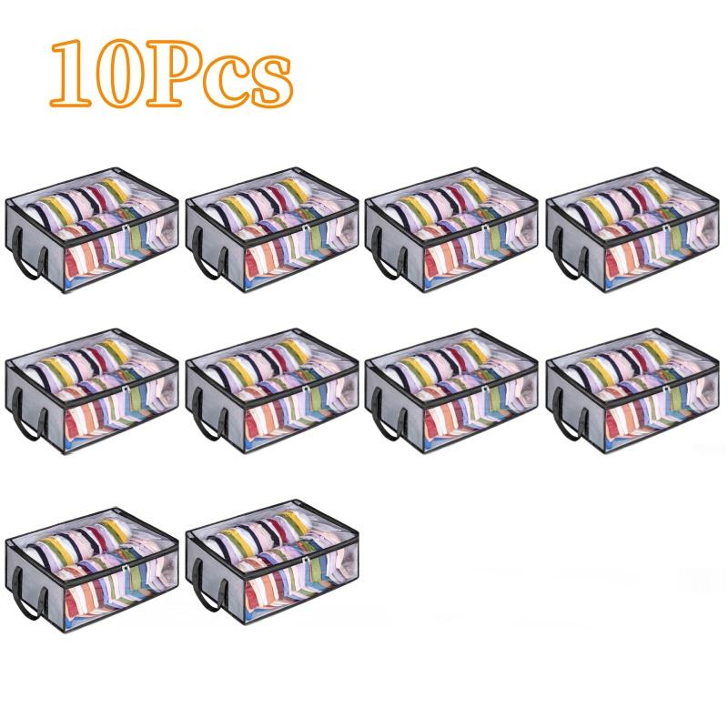 Large Capacity Hat Organizer Cap Holder Black Non Woven Hats Clothes Foldable Storage Hanging Bags Storage Boxes Hangers