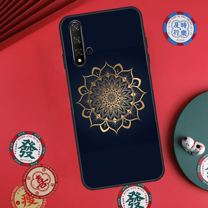 Mandala Chakra Yoga For Huawei Nova 12s 7i 8i 11i 12i Y73 Y70 Y90 Y60 Y72 Y61 Y91 9 10 SE P30 Pro P40 Lite Case