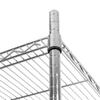 Chrome-plated catering rack Mega-M 4-shelf H-180 L-60 G-45 N