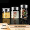 High-Temperature Resistant Glass Jars with Spoon