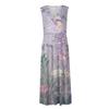Rochie leagăn cu mânecă scurtă, ocazională, cu imprimeu floral, de vară