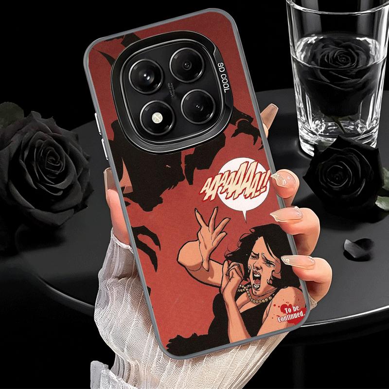 

Gothic Vampire Scarlet Art Shockproof Phone Case for Xiaomi Redmi Note 15 14 13 12 Pro Plus 11 11S 11T 5G Cover Anti Fall Fundas Redmi Note 11S 4G