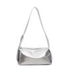 Color Solid Simple Large Capacity Women Casual Shoulder Bag For Daily Use